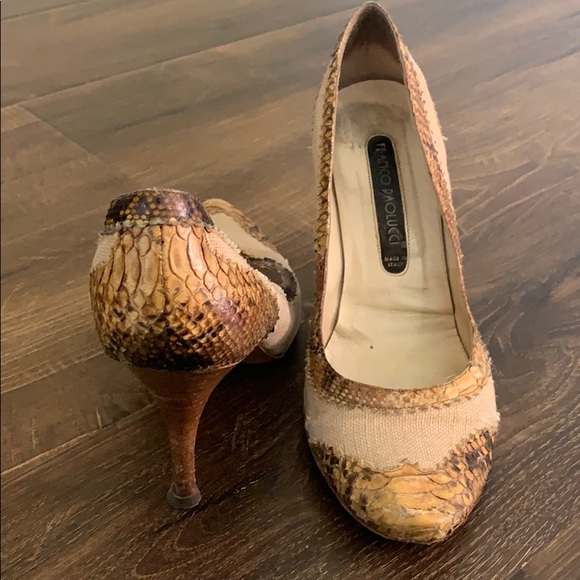 Franco Paolucci Shoes - $5Clearance FrancoPaolucci Snakeskin Vintage Pumps